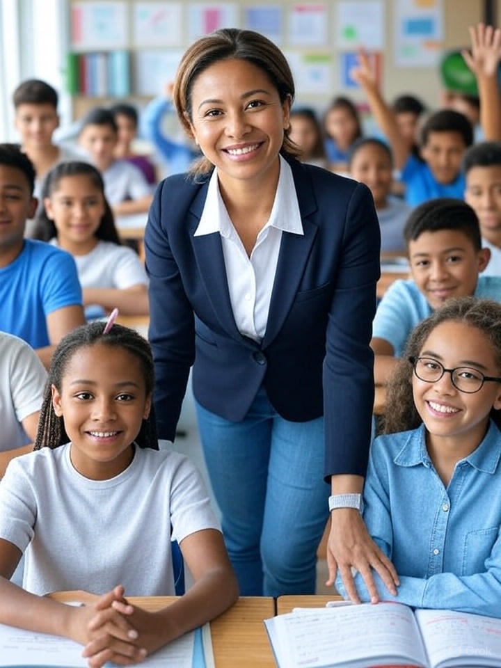 Classroom Learning Scene